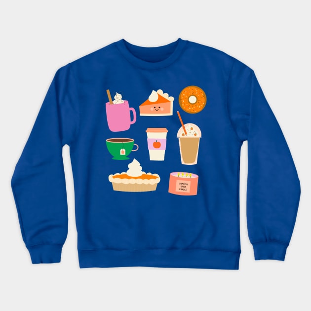 Pumpkin Spice Everything Crewneck Sweatshirt by Ann Kelle